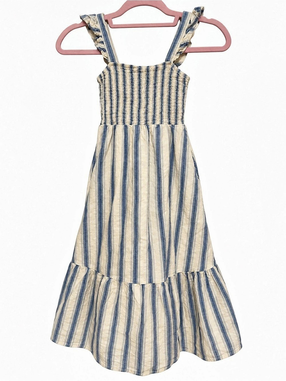Playmates Girls Striped Dress Size S (6)